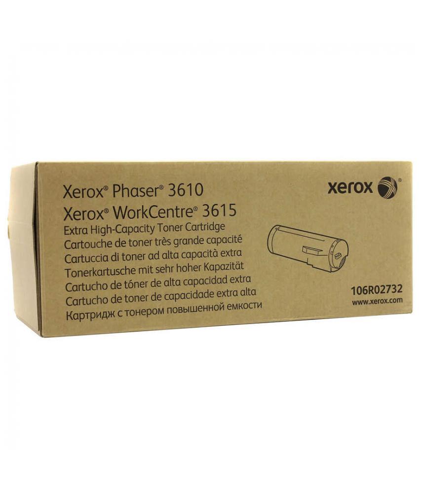 106R02732 Yüksek Kapasiteli Siyah Toner Kartuşu